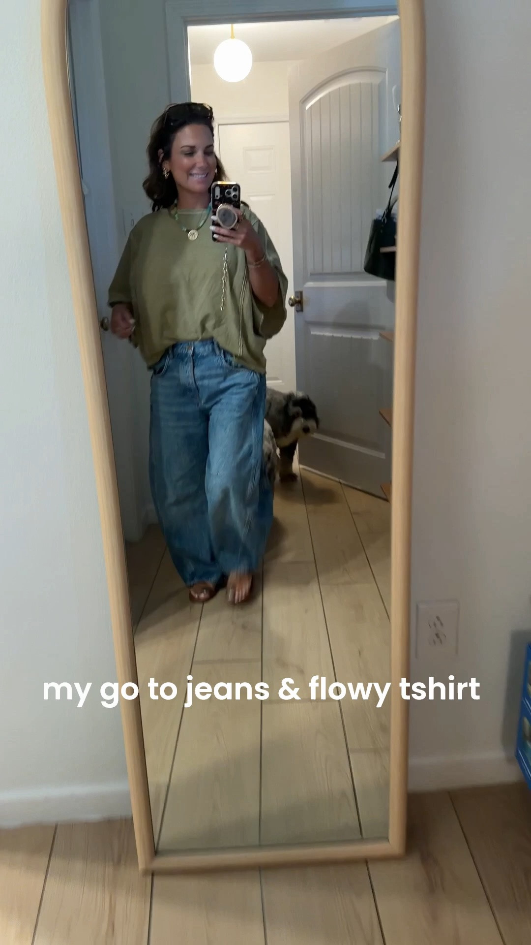 I’ve worn this outfit SO MANY TIMES!! So cute and comfortable!! Wearing size 27 in jeans and size small in top.

#LTKdayinmylife #LTKgrwm #LTKootd