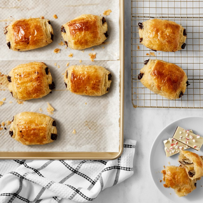 Williams Sonoma Peppermint Bark Croissants | Williams-Sonoma