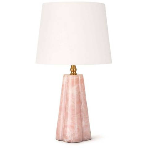 Regina Andrew Design Joelle 17 1/2" Rose Pink Accent Table Lamp | Lamps Plus