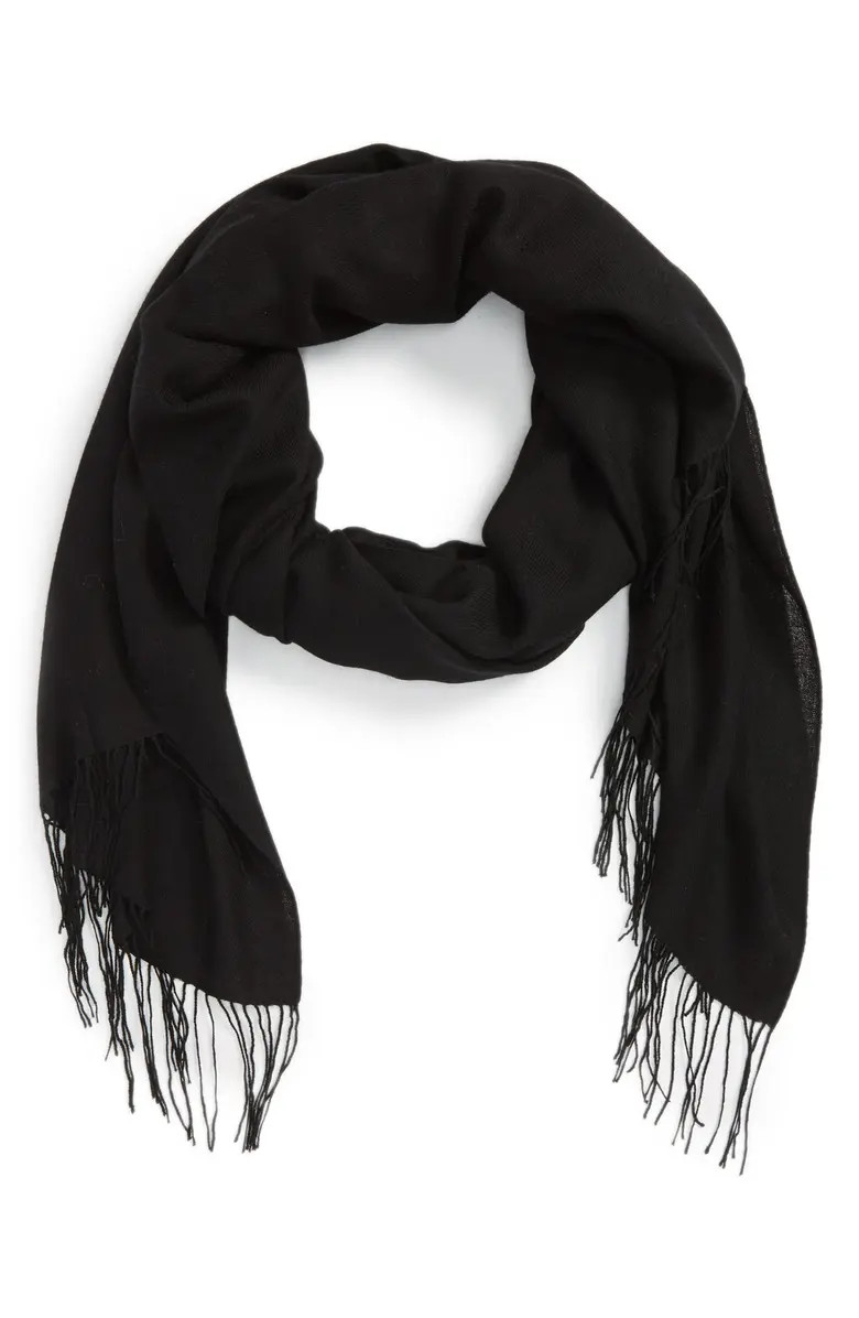 Nordstrom Tissue Weight Wool & Cashmere Scarf | Nordstrom | Nordstrom