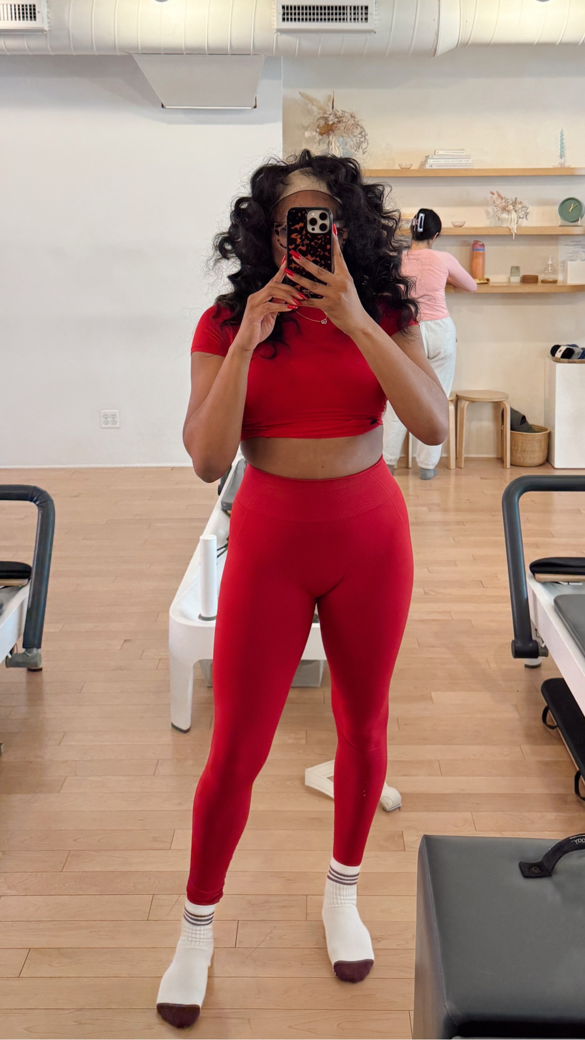 love this red oner active set! 

top and bra, small
effortless leggings: medium 


#LTKStyleTip #LTKFitness