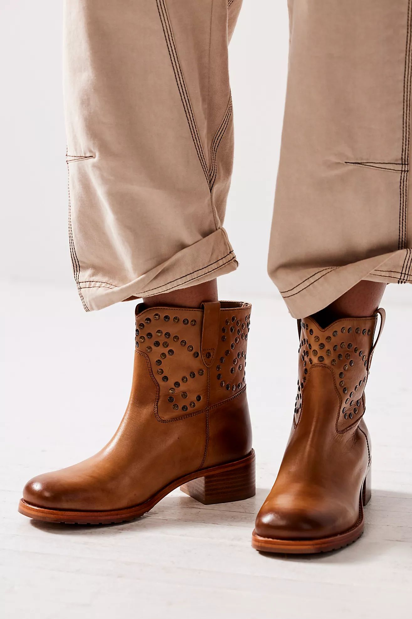 Harmony Studded Ankle Boots | Free People (Global - UK&FR Excluded)