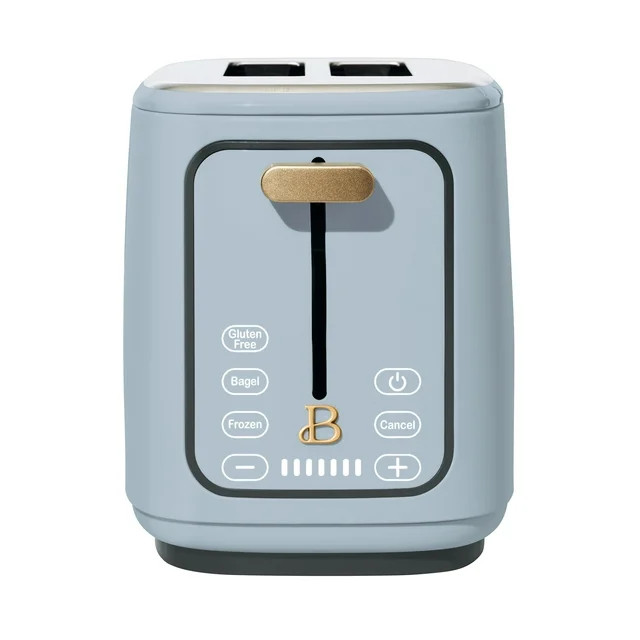 Beautiful 2 Slice Toaster with Touch-Activated Display, Cornflower Blue by Drew Barrymore | Walmart (US)