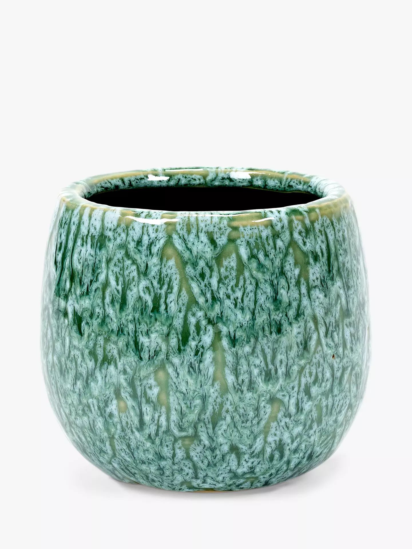 Serax Seagrass Pot, Sea Green, Medium | John Lewis UK