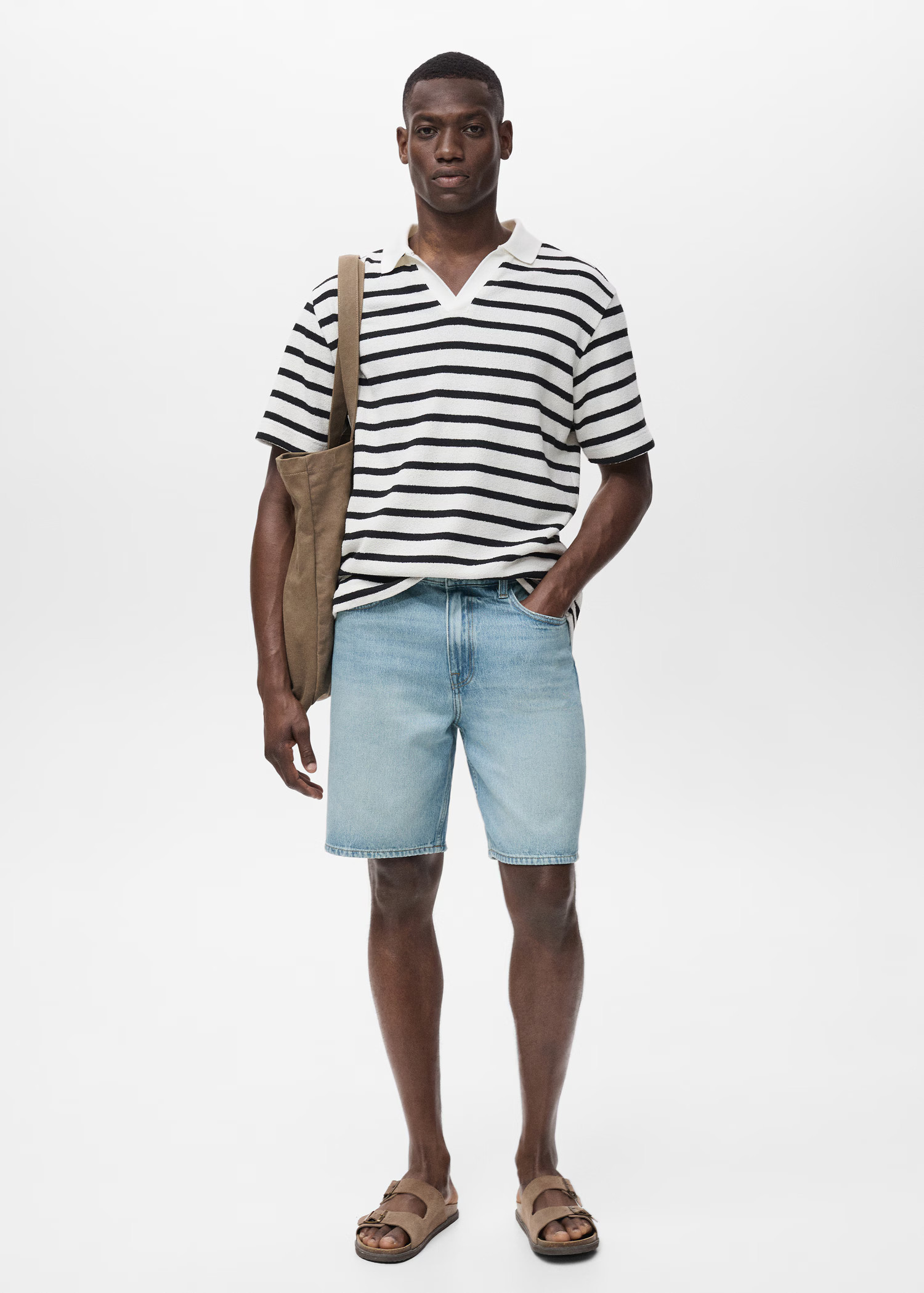 Regular-fit denim shorts - Men | MANGO USA | Mango (US/MX/AU)