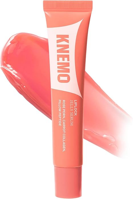 LipLock Jelly Serum for Dry Lips, Long-Lasting, Hydrating, Plumping, Glossy Mask with Rose PDRN, ... | Amazon (US)