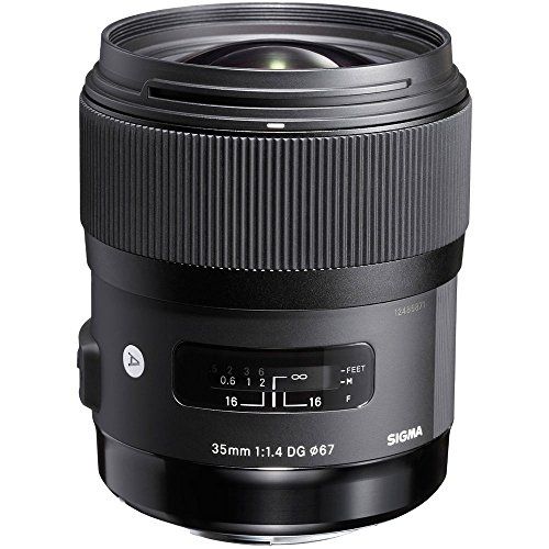 Sigma 35mm F1.4 Art DG HSM Lens for Canon, Black, 3.7 x 3.03 x 3.03 (340101) | Amazon (US)