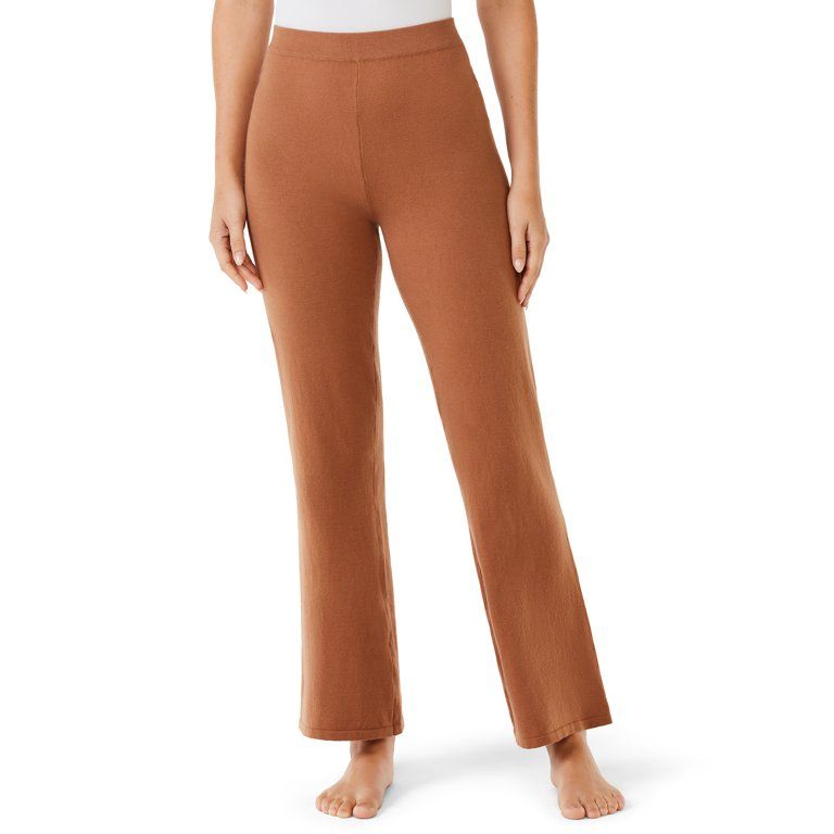 Sofia Jeans by Sofia Vergara Women's Wide Leg Sweater Pants | Walmart (US)