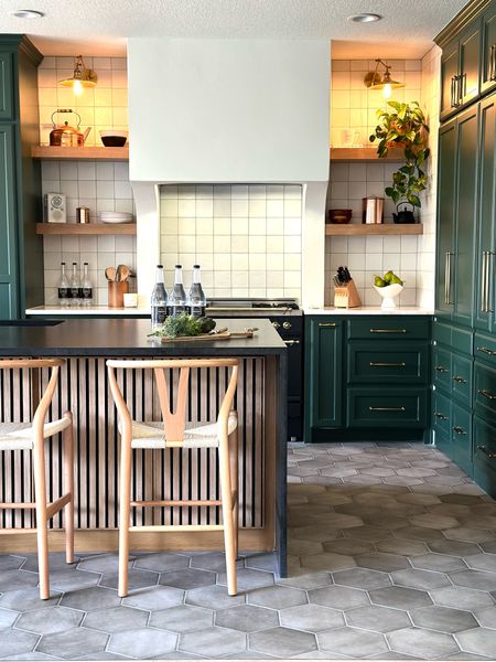 Our kitchen renovation is complete! We absolutely love the addition of these natural wood counterstools!

Barstools, counter height, kitchen accessories, kitchen island  

#LTKhome