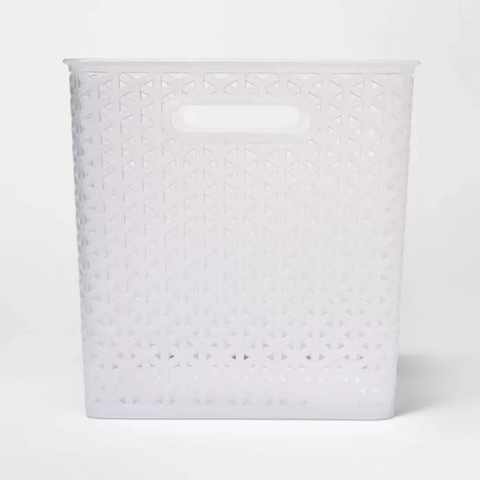 Y-Weave 11" Cube Decorative Storage Basket - Room Essentials&#153; | Target