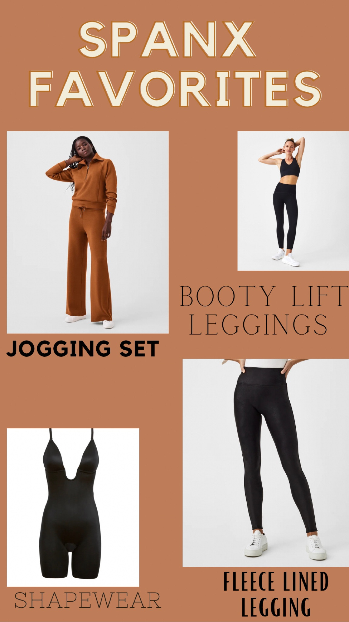 Spanx is one of my all time favorite brands! Here are some of my top picks right now. I love the shape wear it helps me feel nice and snug under my outfits ❤️ 

#LTKfitness #LTKGiftGuide #LTKHolidaySale
