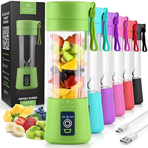 Zulay Portable Blender For Shakes And Smoothies - USB Rechargeable Portable Smoothie Blender Smal... | Walmart (US)