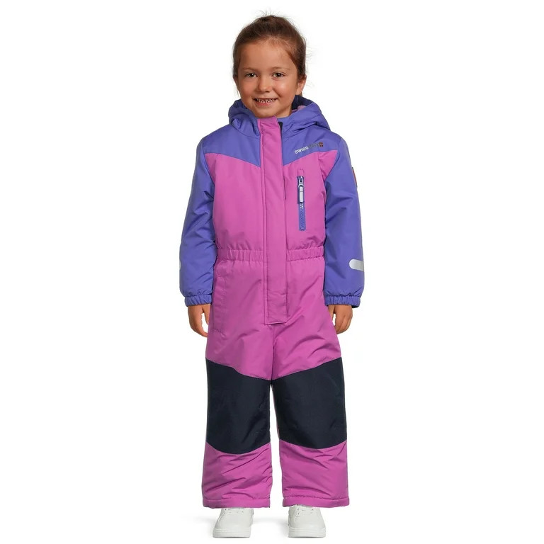 Swiss Tech Toddler Unisex Snowsuit with Hood, Size 2T-5T | Walmart (US)