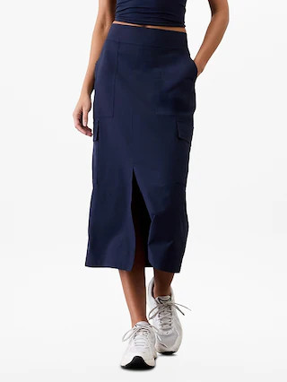 Brooklyn Heights High Rise Cargo Skirt | Athleta