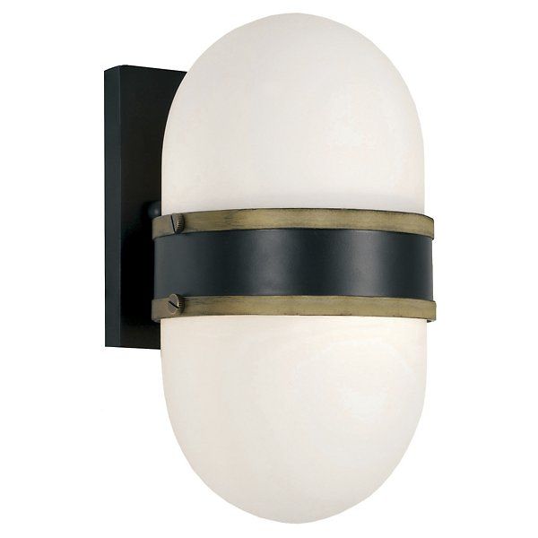 Capsule Outdoor Wall Sconce | Lumens
