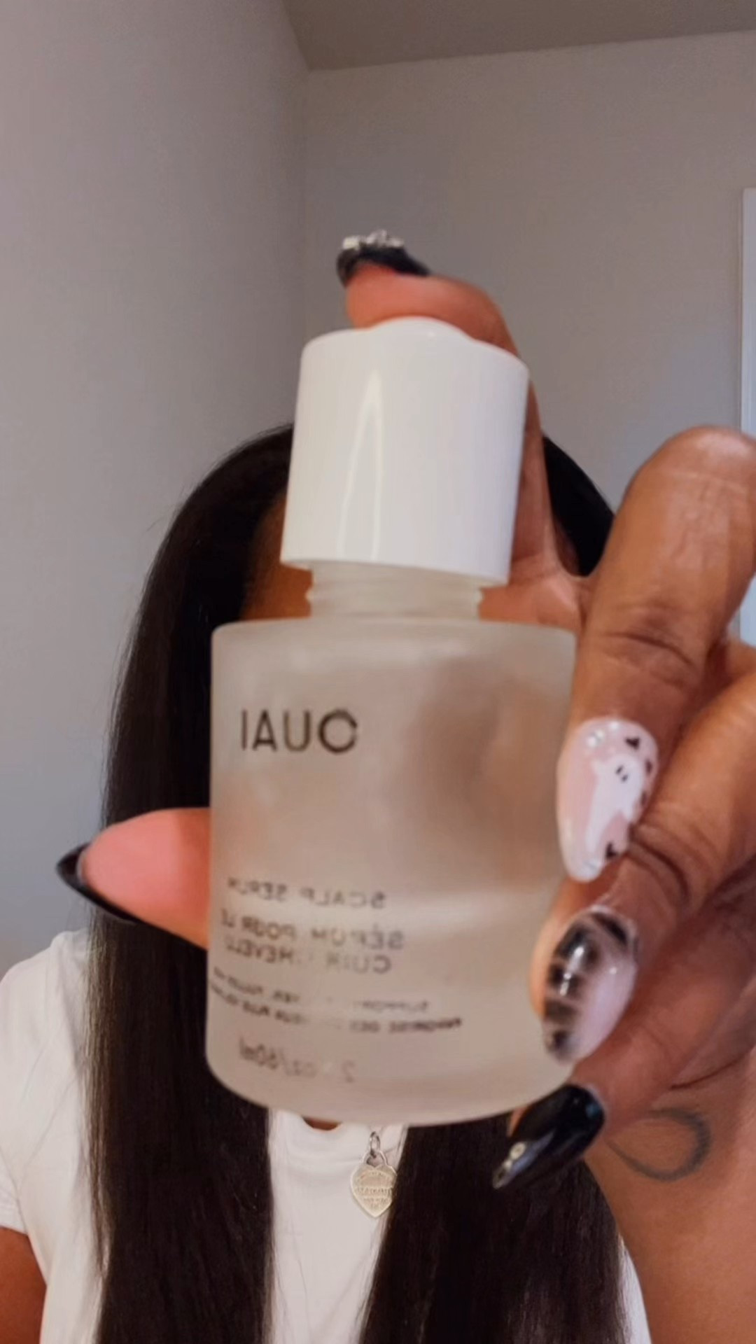 Ignore my ends, I just took my weave down. But my hair is growing and this serum helps. Especially with making my fine hair look thicker 🖤✨ #finehair #blackhair 

#LTKBeauty #LTKPlusSize #LTKStyleTip