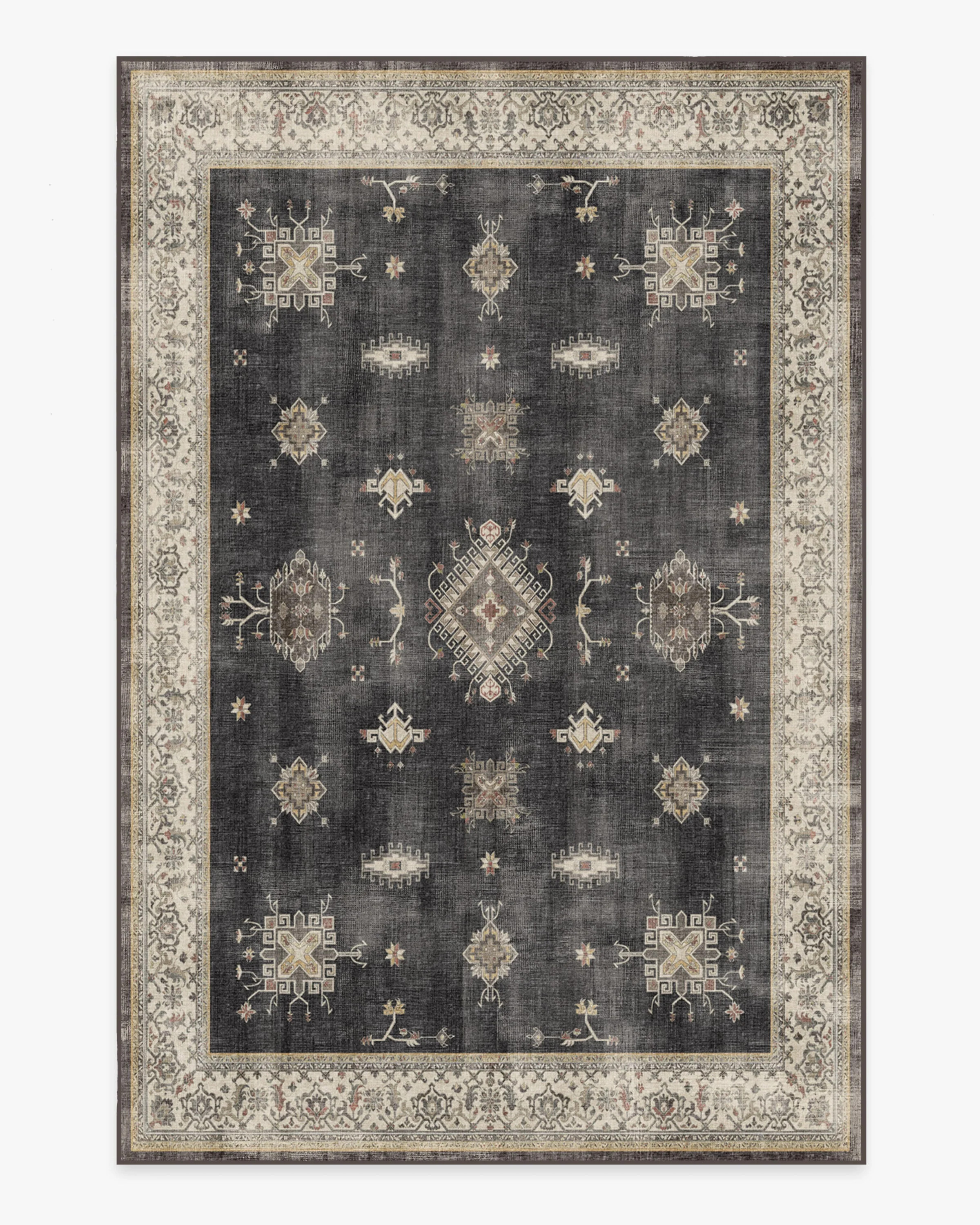 Verena Dark Wood Tufted Rug | Ruggable