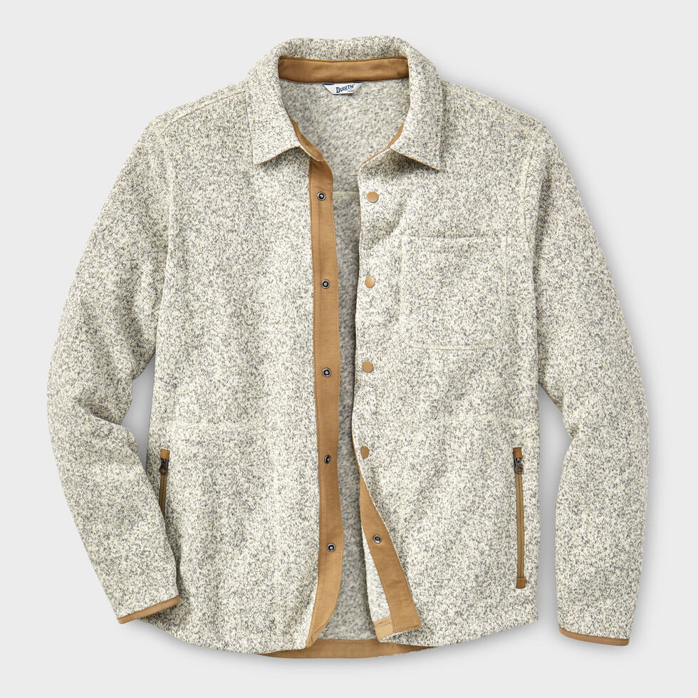 Men's Sweater Fleece Shirt Jac | Duluth Trading Co.
