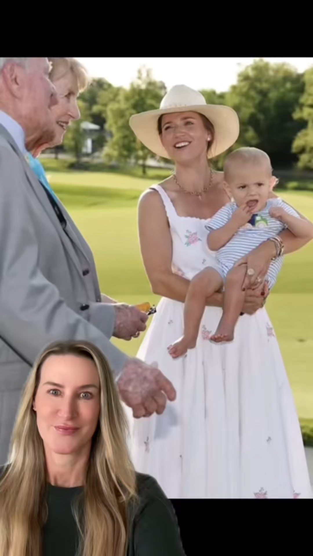 Meredith Scheffler’s chic golf style is a hole-in-one! ⛳️✨ 

I tracked down her exact white sleeveless midi dress with floral scallop embroidery, her gold necklace, and the best hat options to recreate her effortlessly classic look. 

Perfect for summer days on the course or brunch with the girls. 

#LTKStyleTip