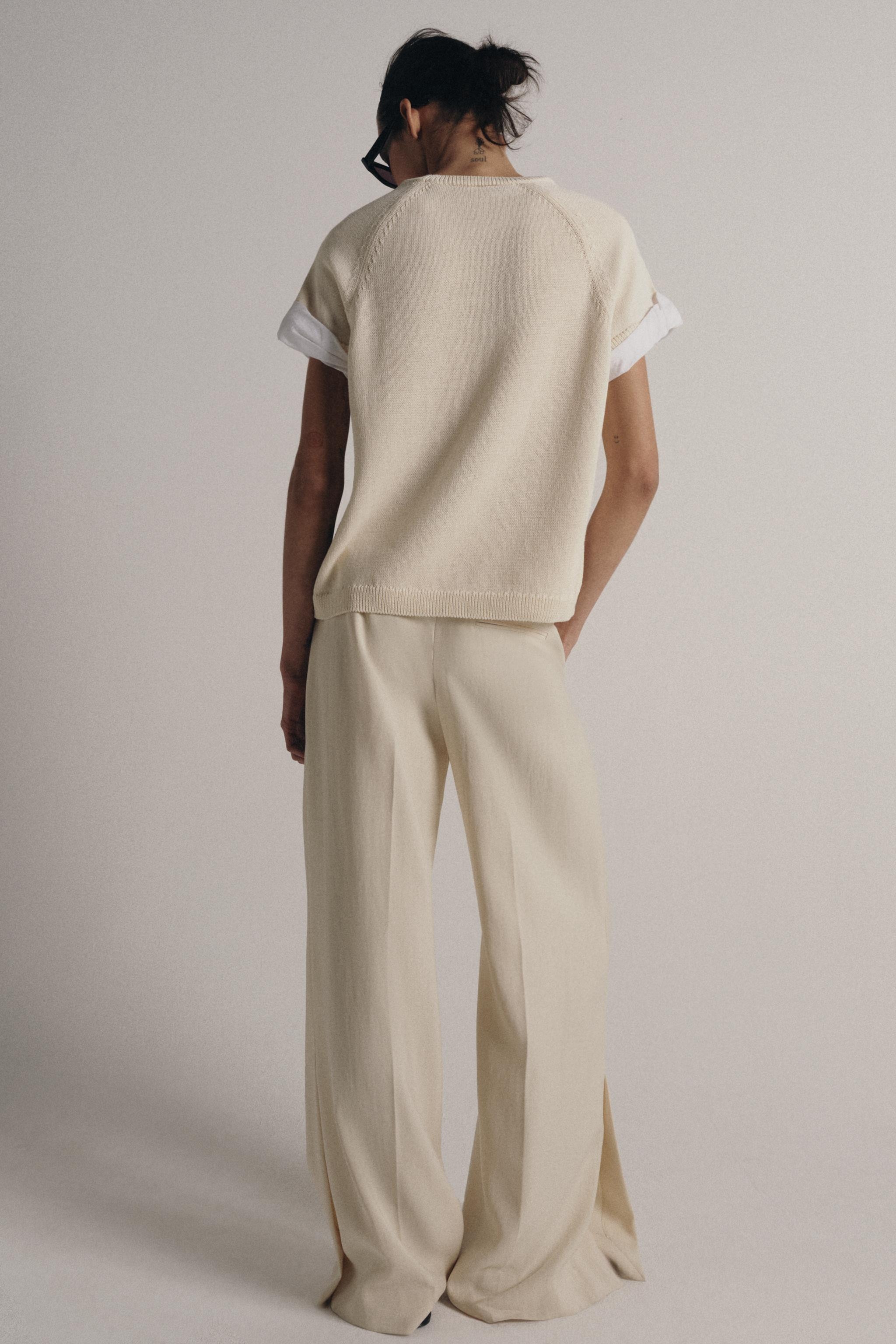 ZW COLLECTION STRAIGHT-LEG PANTS | Zara US