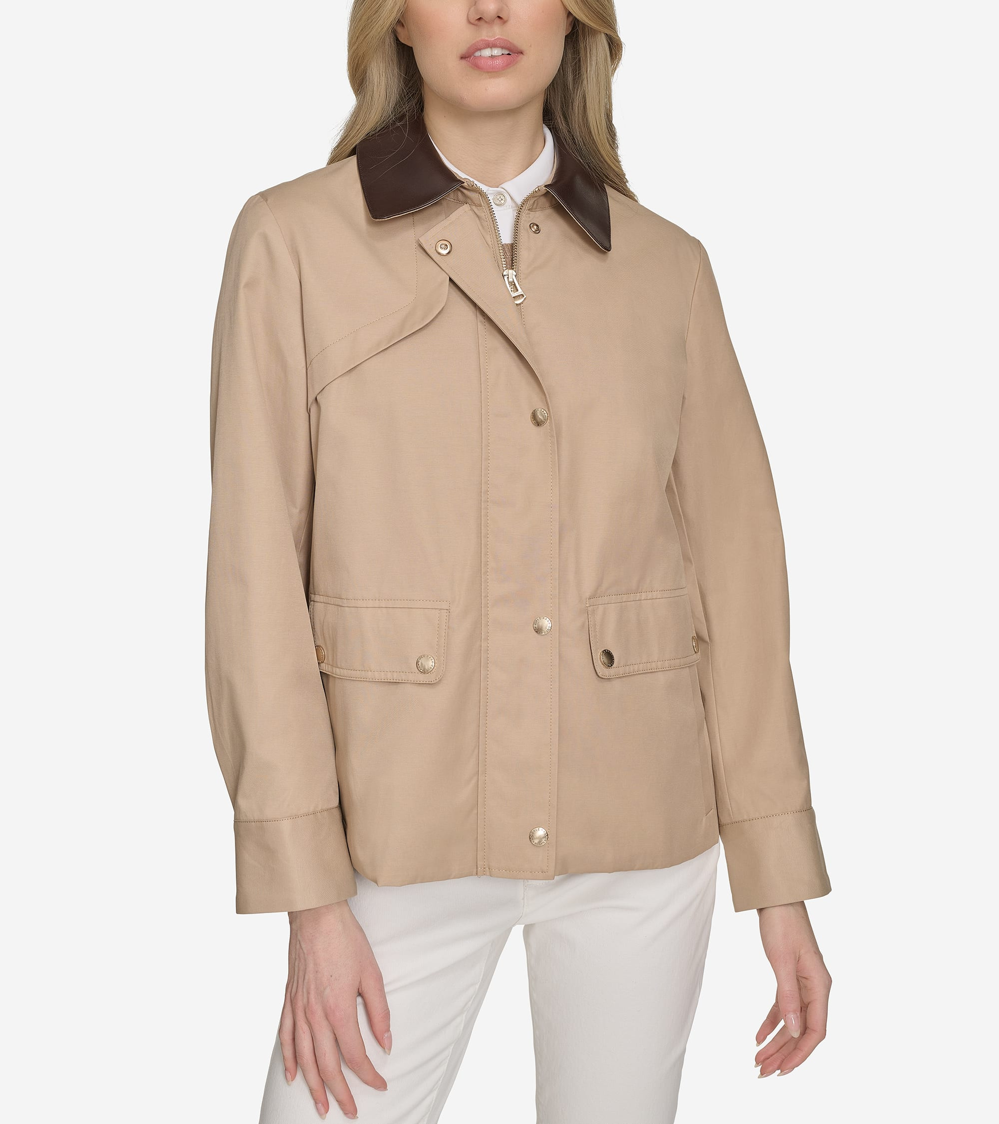 Women's Short Barn Jacket | Cole Haan (US)