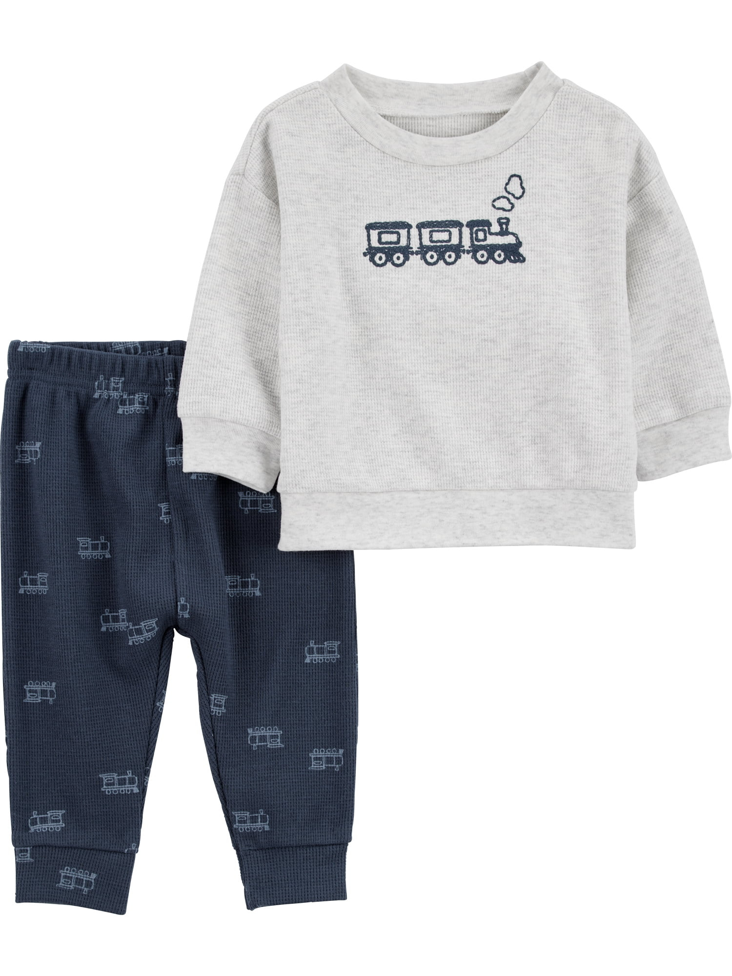 Carter's Child of Mine Baby and Toddler Boy Outfit Set, 2-Piece, Sizes 0/3-24 Months | Walmart (US)