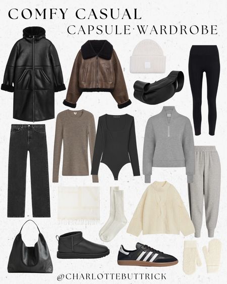 Comfy casual capsule wardrobe + winter outfits! #capsulewardrobe #casualstyle #winteroutfits 

#LTKeurope #LTKSeasonal #LTKstyletip