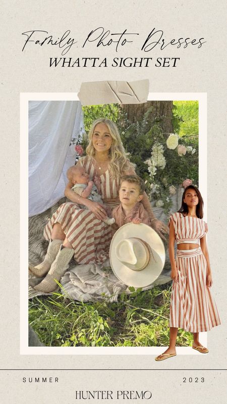 Some family photo wardrobe inspiration!! This set is amazing and neutral for photos! 

Summer set, dress, family photos, wedding guest, country concert

#LTKFind #LTKfamily #LTKSeasonal