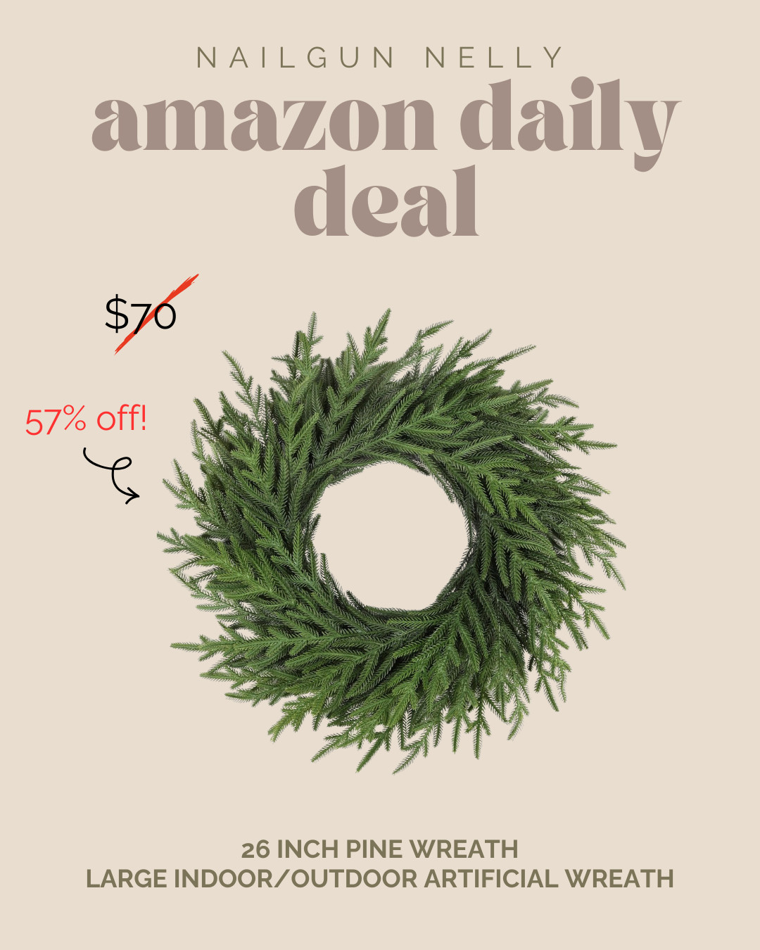 Amazon Deal of the Day!  

 #LTKHoliday #LTKSeasonal #LTKSaleAlert