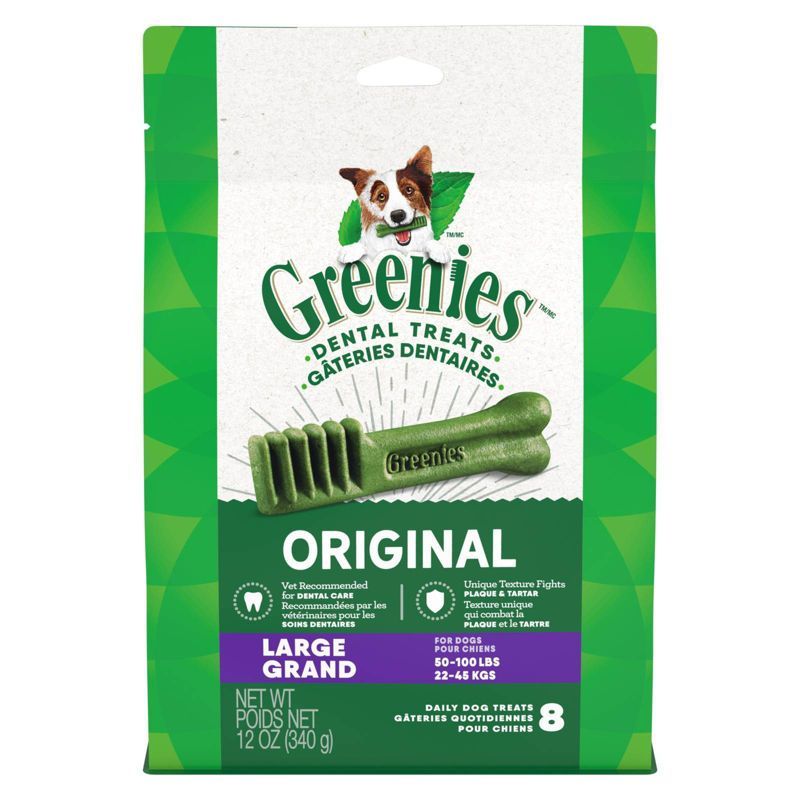 Greenies Large Original Chicken Dental Dog Treats | Target