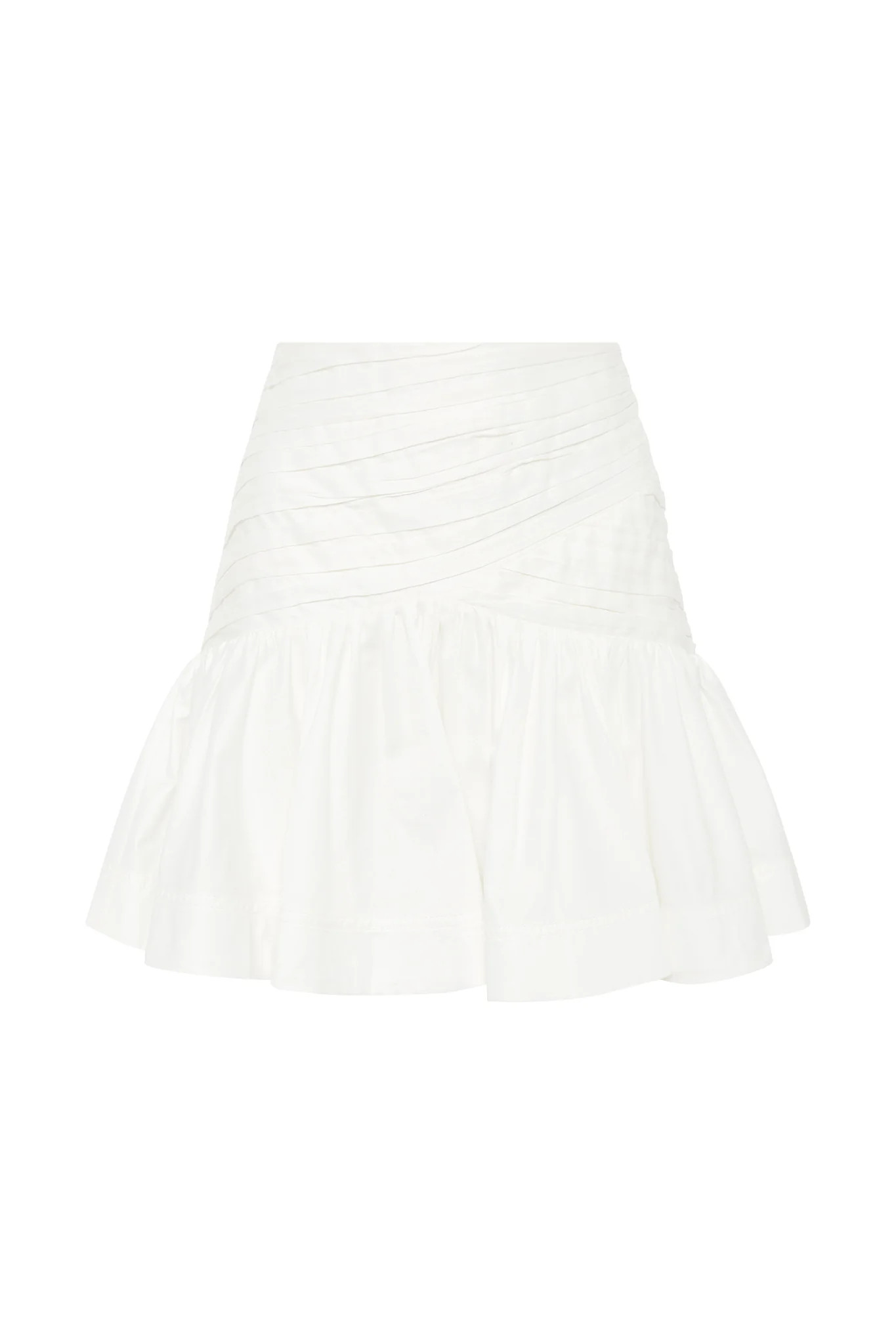 Carrie Ruched Mini Skirt | aje. (US, UK, Europe, ROW)