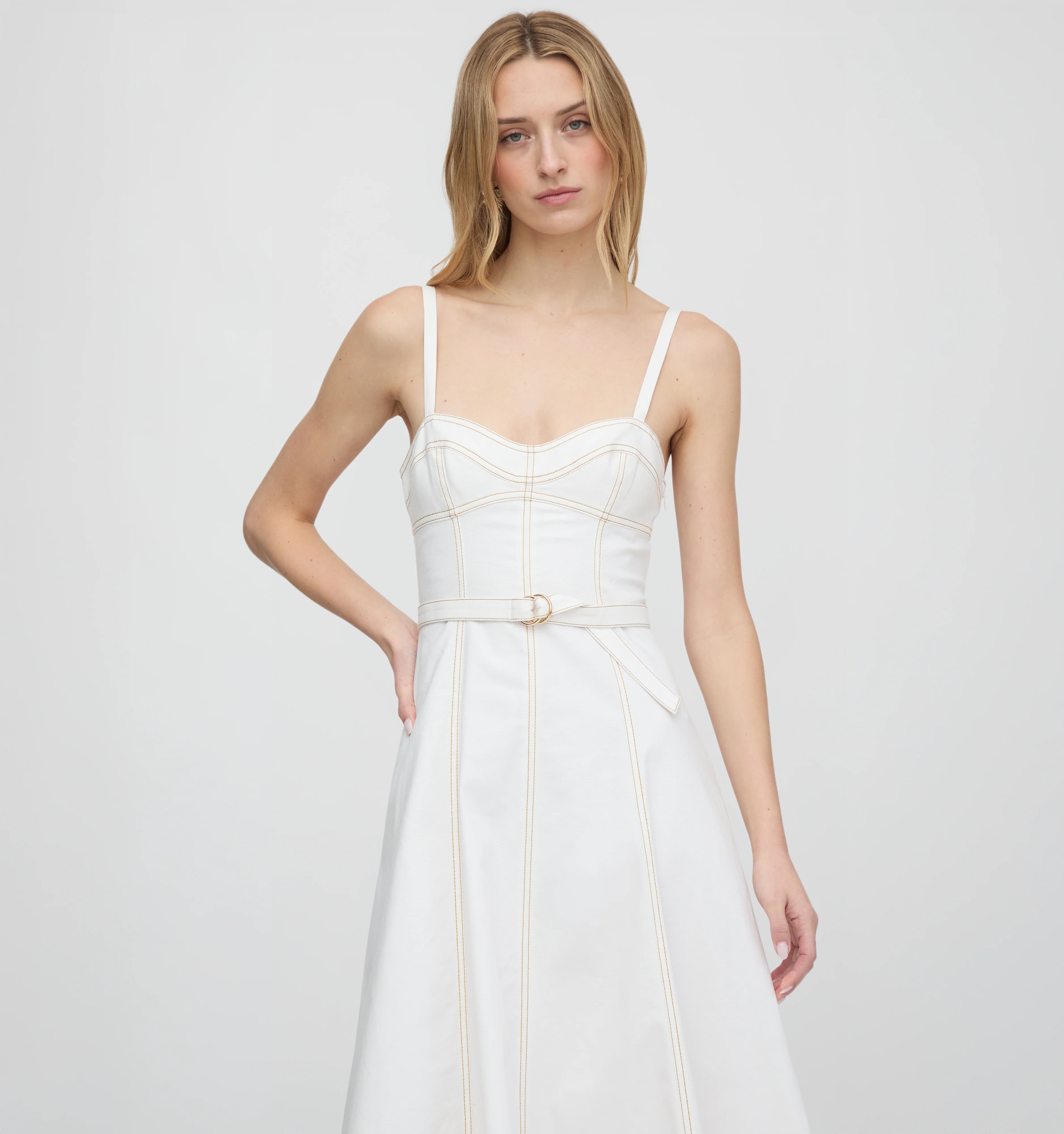 The Fiona Dress - Off White | Hill House Home US