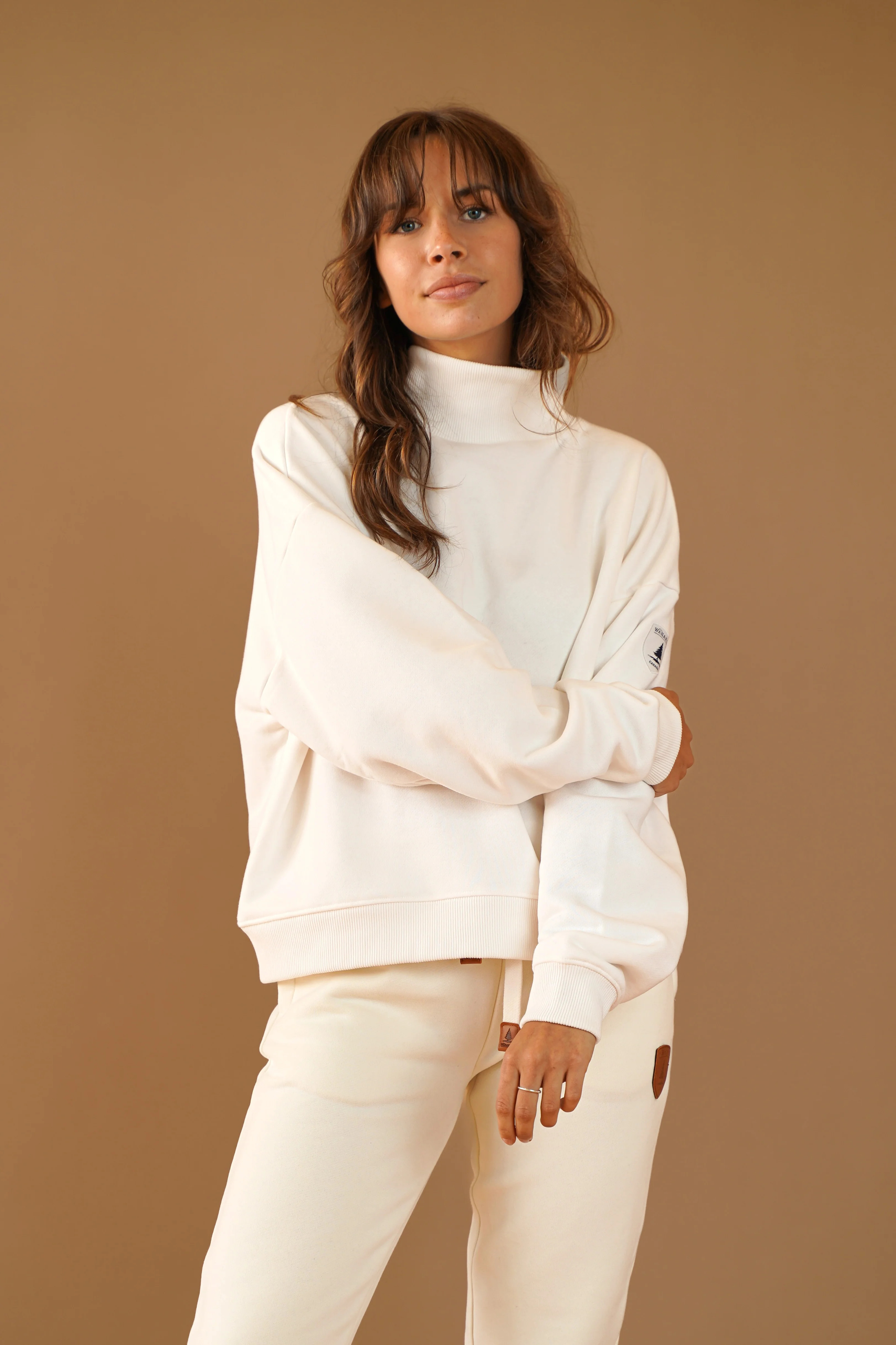 Arden Ivory Sweater | Wanakome