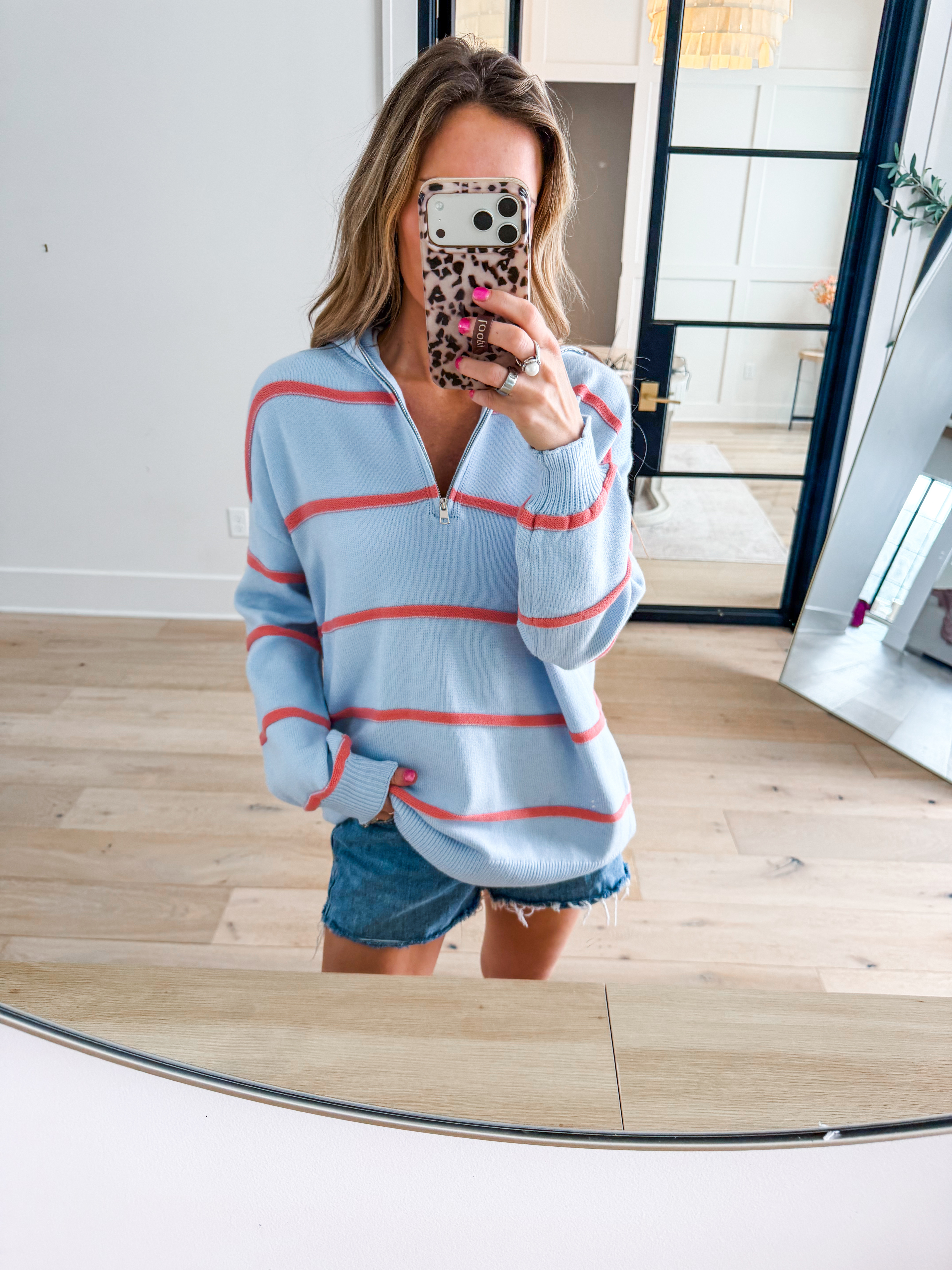 The softest pullover you need in your closet for spring. Use code Tori to save 