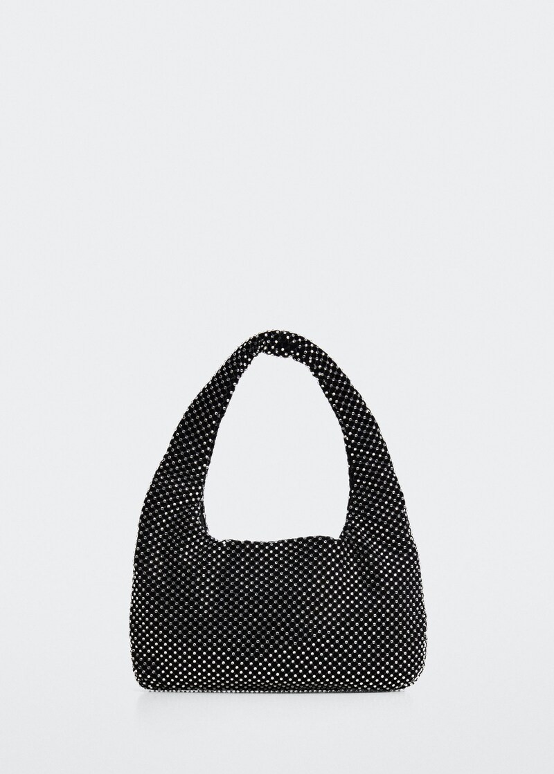 Rhinestone shoulder bag -  Women | Mango United Kingdom | MANGO (UK)