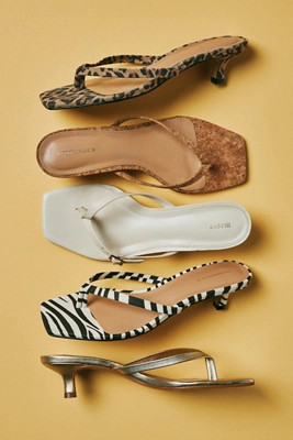 By Anthropologie Thong Kitten Heels | Anthropologie (US)
