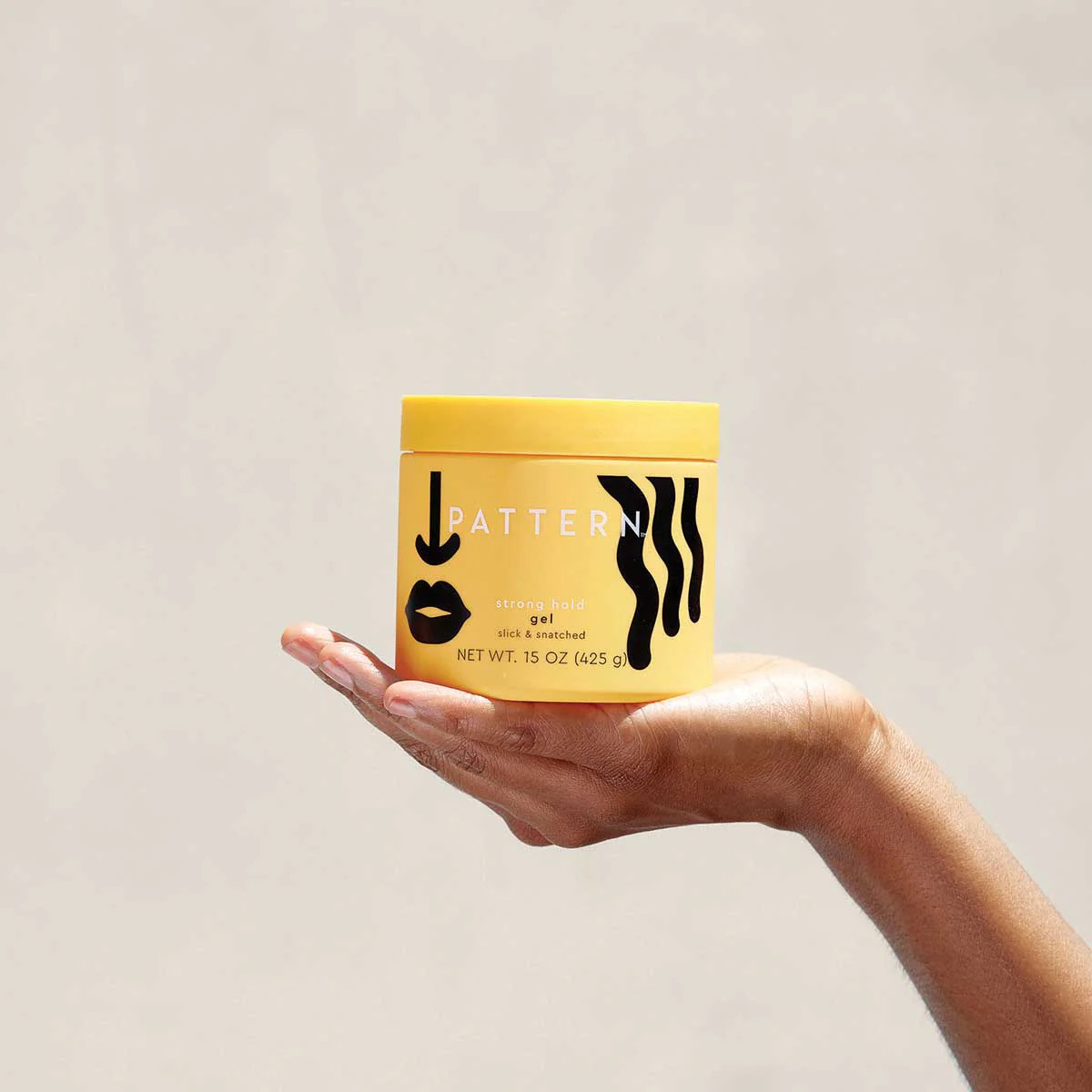 Strong Hold Gel For Curly Hair | Pattern Beauty