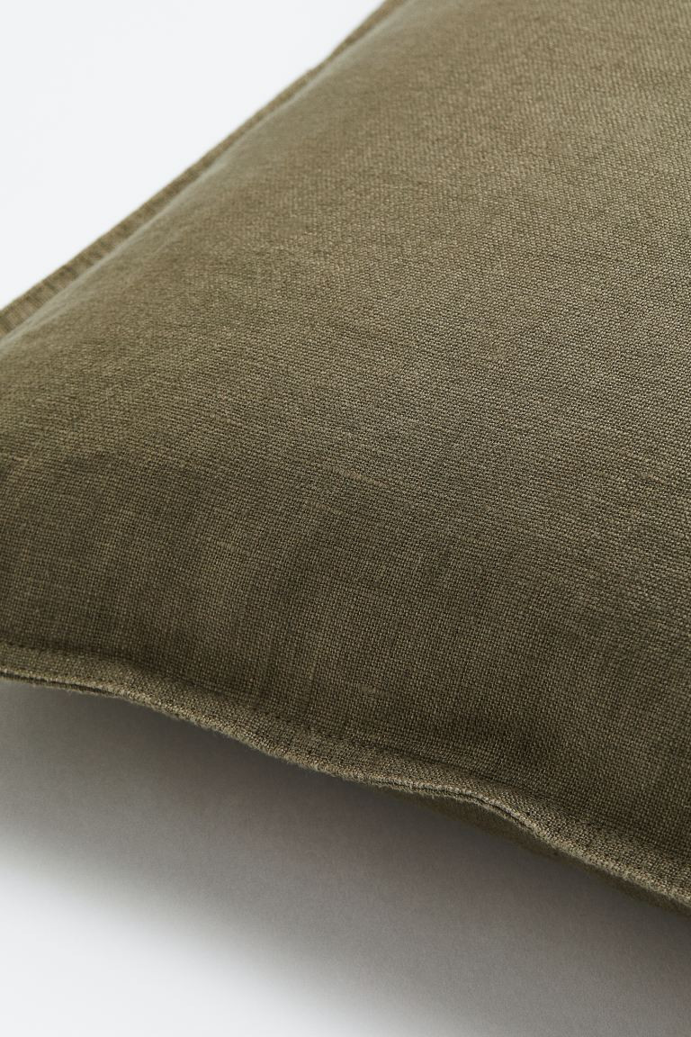Washed Linen Cushion Cover | H&M (US + CA)