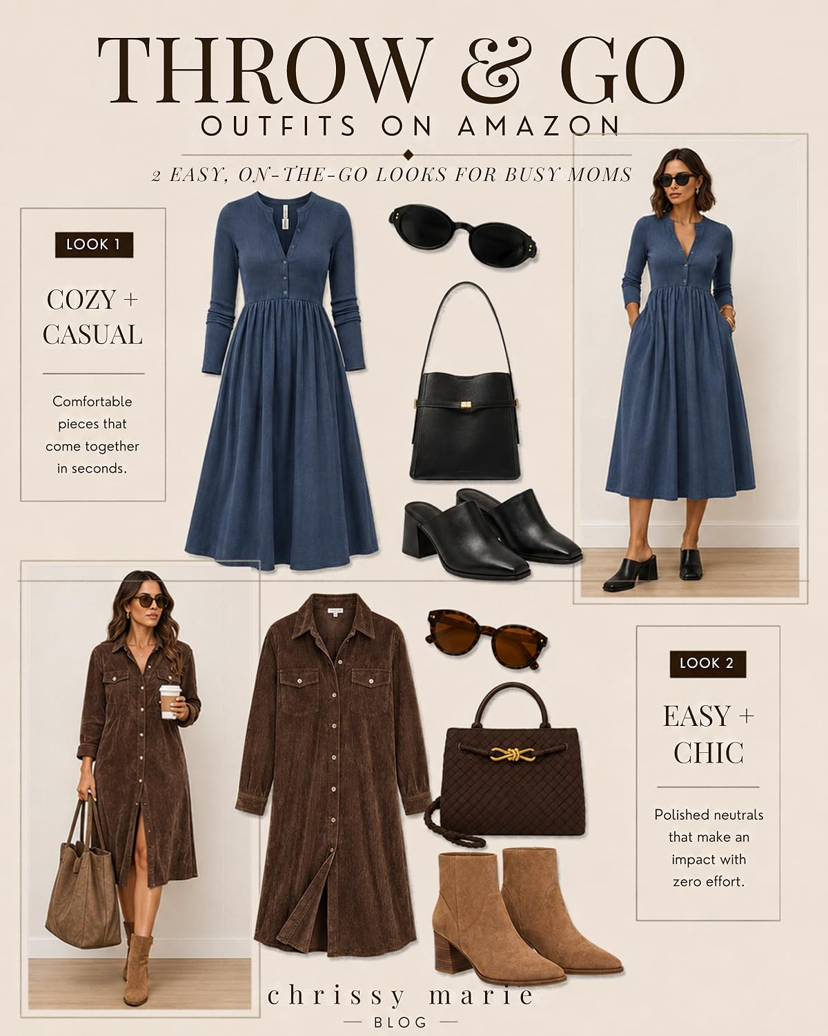 Getting dressed shouldn't be the hardest part of your day.

These Amazon outfits are perfect for busy moms who need looks that are comfortable, practical, and still feel pulled together. Throw them on and get out the door. 

 #LTKgrwm #LTKootd #LTKmomlife