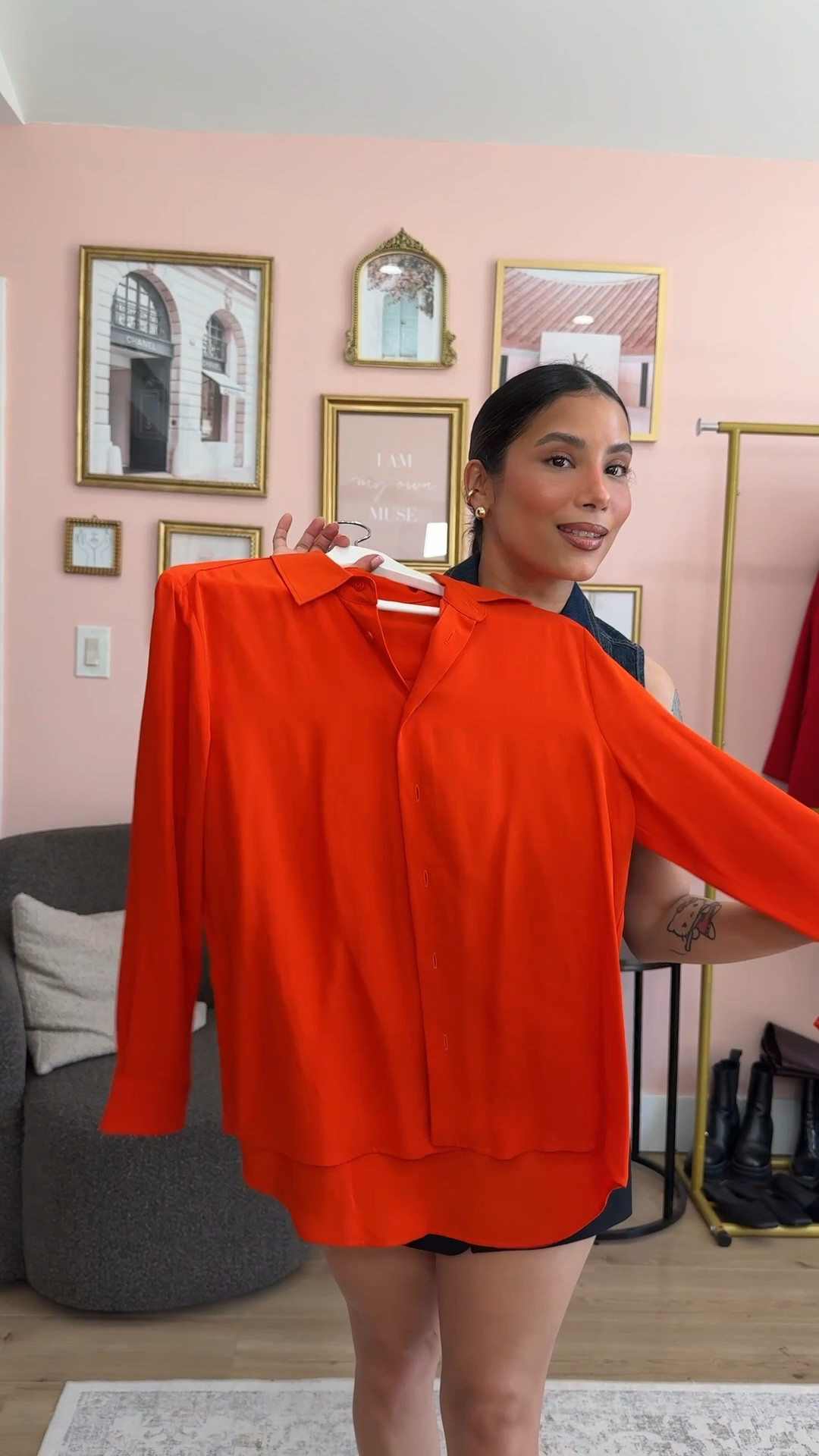Styling this orange shirt for the Spring 🍊✨

#LTKootd