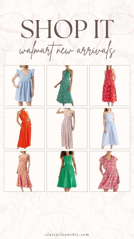 Spring and summer dresses. Resort wear looks. Affordable wedding guest dresses from Walmart!

#LTKSeasonal #LTKfindsunder50 #LTKwedding