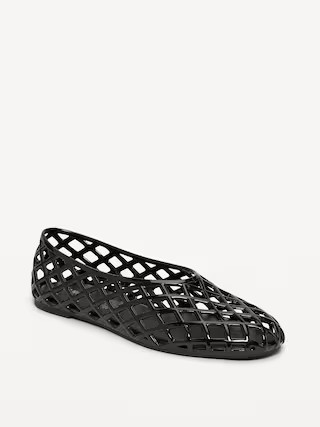 Jelly Lattice Ballet Flats | Old Navy (US)