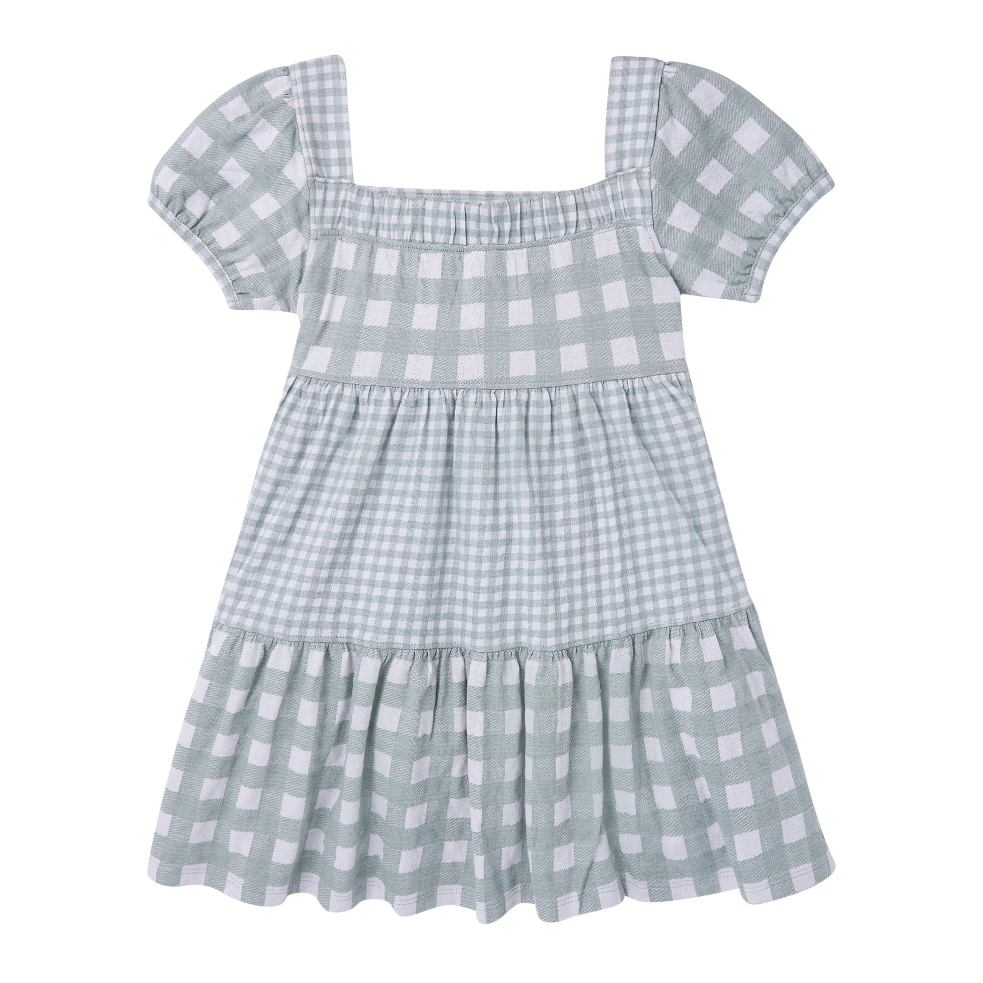 Modern Moments by Gerber Toddler Girl Tiered Dress, Sizes 12 Months - 5T | Walmart (US)