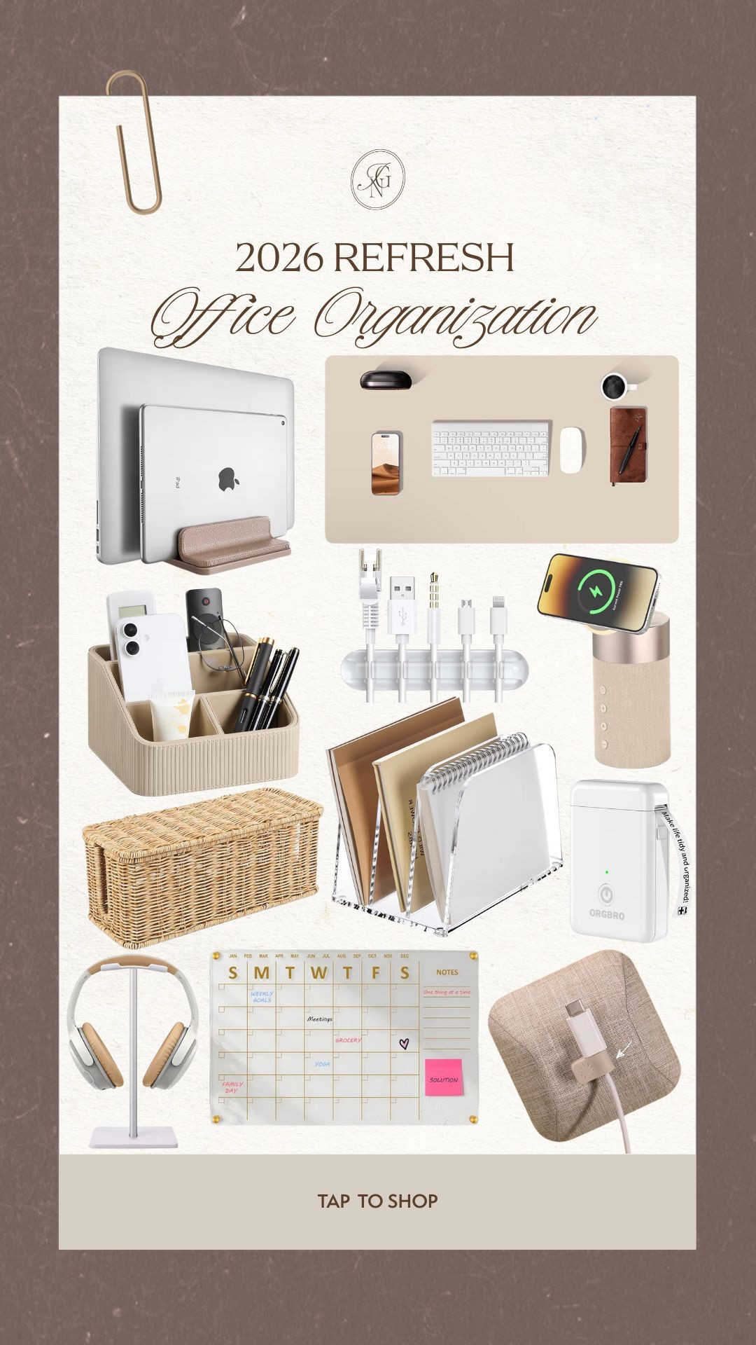 2026 refresh, but keep it simple ✨
These Amazon organization finds make it easy to refresh every space — toys, office, bathroom, closet, and pantry. Neutral, functional pieces that keep your home calm, clutter-free, and actually livable.

#amazonfinds #homeorganization #ltkhome #organizedhome #pantryorganization #closetorganization #bathroomorganization #officeorganization #homerefresh

#LTKFindsUnder50 #LTKHome