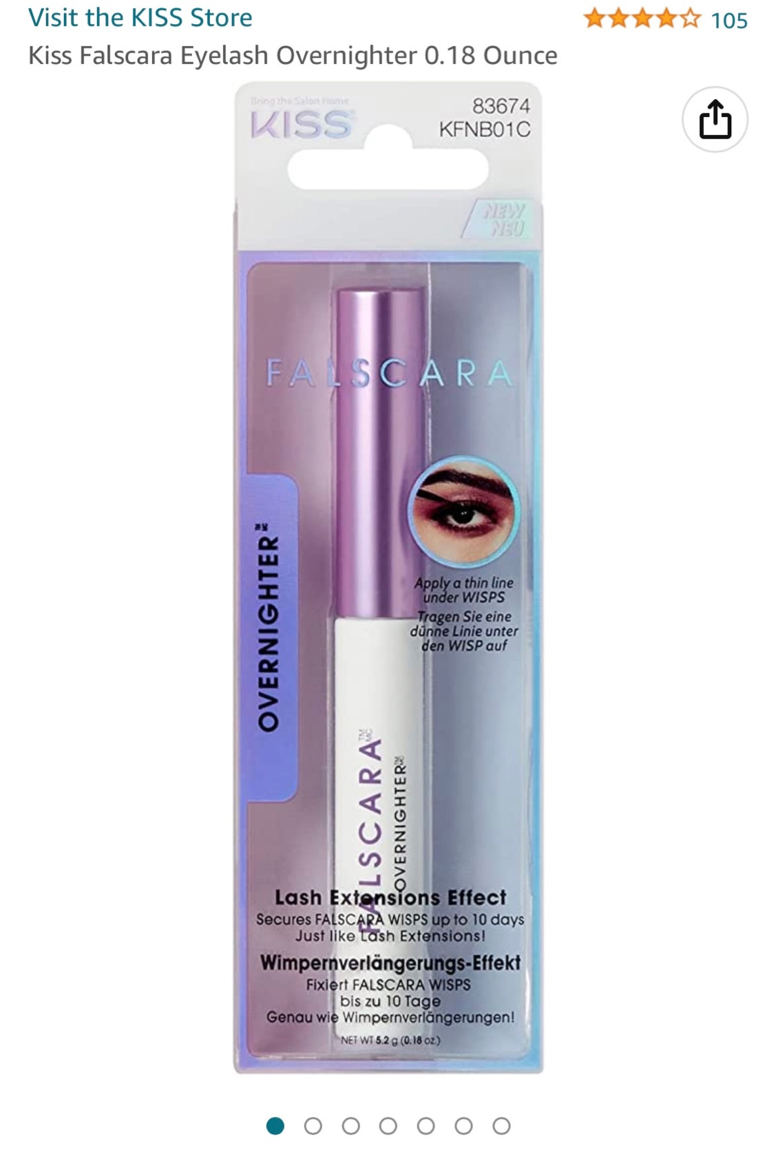 Falscara overnighter 

#LTKbeauty