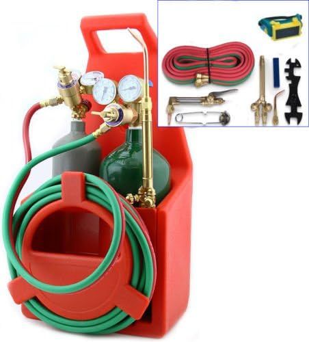 COLIBROX Professional Portable Oxygen Acetylene Oxy Welding Cutting Weld Torch Tank Kit | Amazon (US)