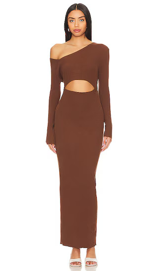 Aurora Dress in Chocolate | Revolve Clothing (Global)