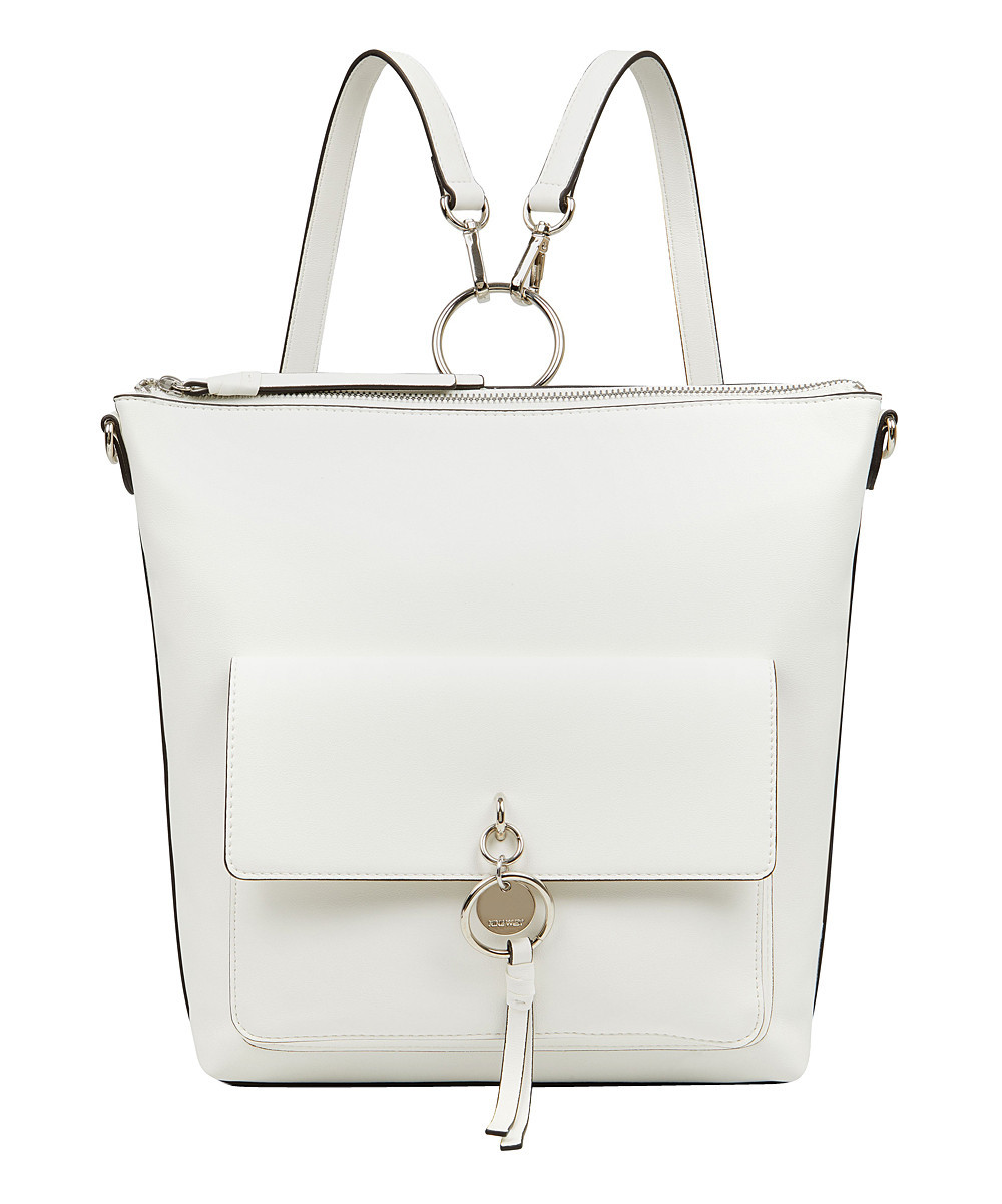 Nine West Women's Handbags WHITE - White Eromi Backpack | Zulily