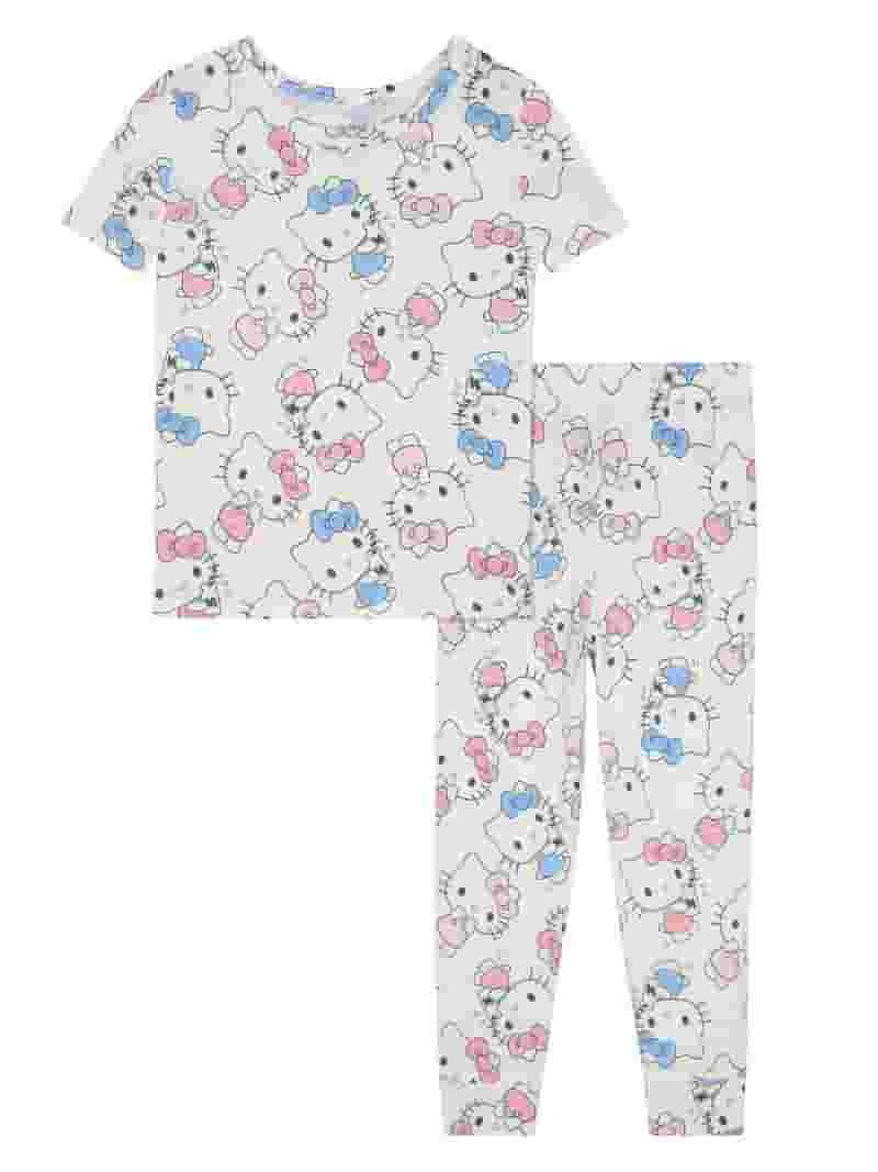 Character Toddler Viscose Unisex 2-Piece Pajama Set, Sizes 12M-5T | Walmart (US)
