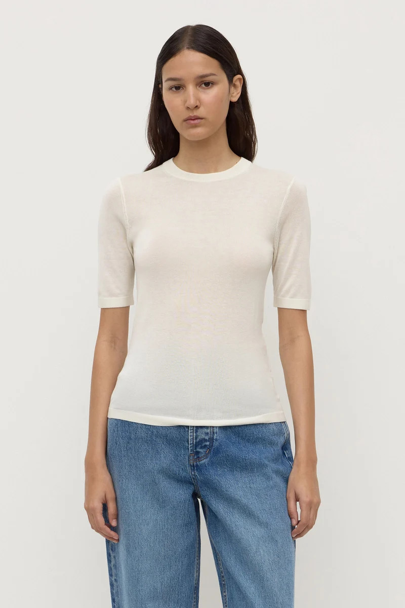 Mina Silk Knit Tee | Assembly Label (AU)